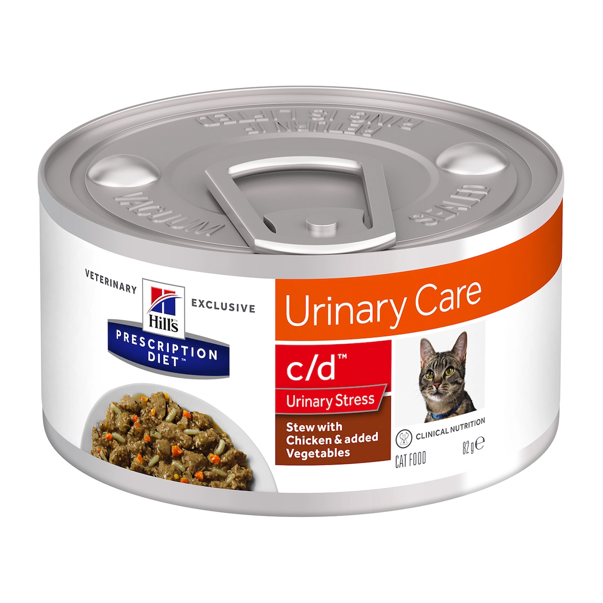 Hill's Prescription Diet Urinary Care c/d Urinary Stress Κοτόπουλο - Λαχανικά 82gr - Image 1