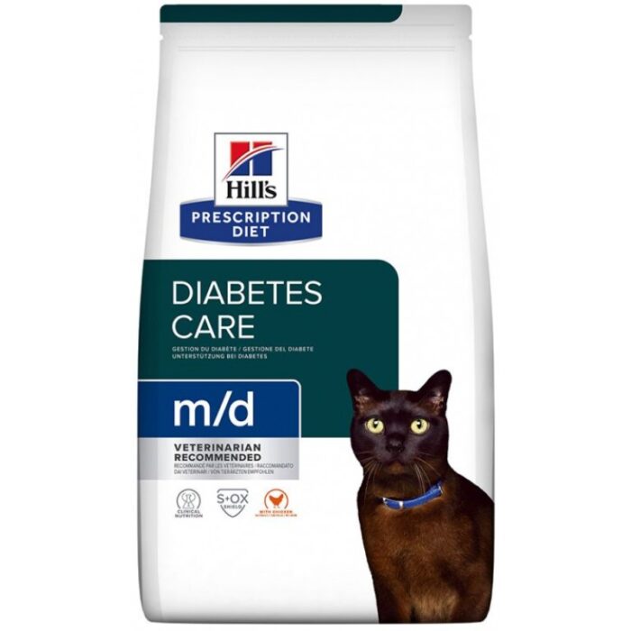Hill's m/d ξηρά τροφή γάτας