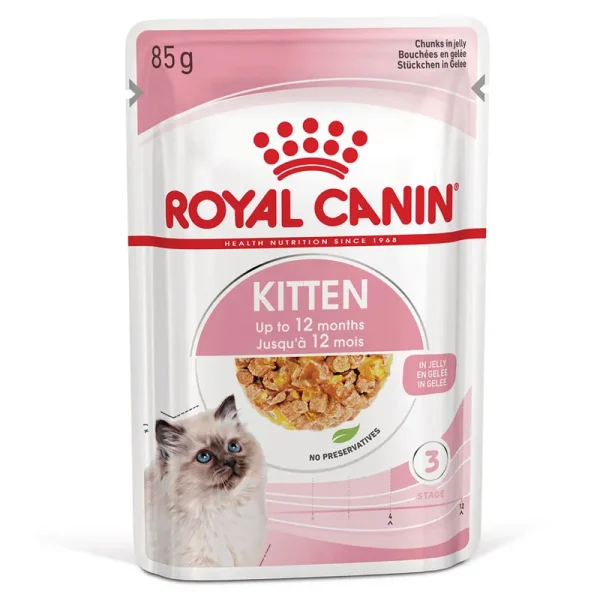 Royal Canin Kitten σε Ζελέ