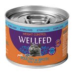 Wellfed Sterilised Weight Control Πουλερικά & Κεχρί σε Πατέ
