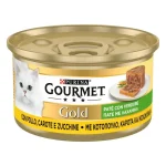 GOURMET™ GOLD Κομματάκια σε Πατέ Κοτόπουλο & Καρότα & Κολοκυθάκι