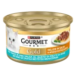 GOURMET™ GOLD "Η Απόλαυση της Σάλτσας" με τόνο και γεύση ψητού Τόνου
