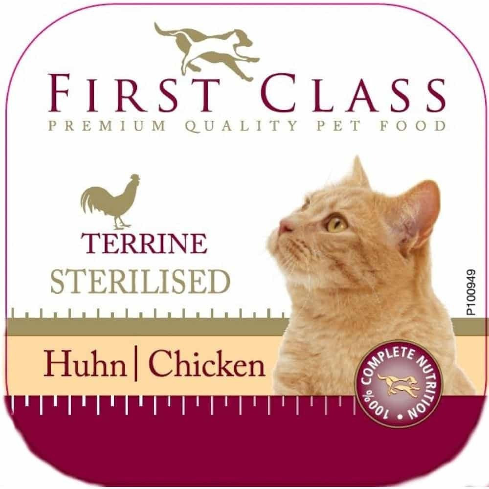 20241125145337_first_class_terrine_kotopoulo_sterilised_100gr First Class 100gr - Image 1