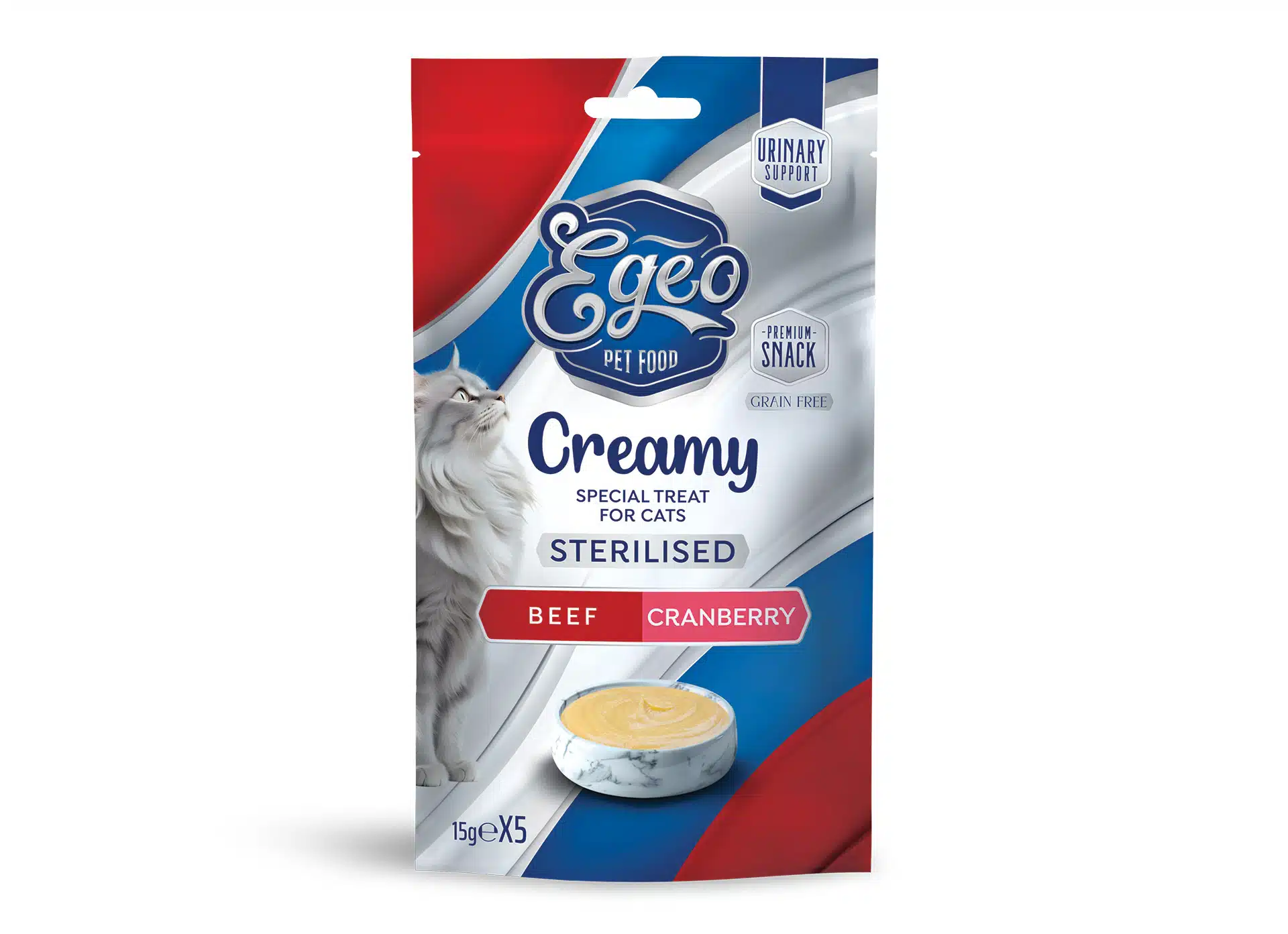 EG520 Egeo Creamy Sterilised Beef Cranberry - Image 1