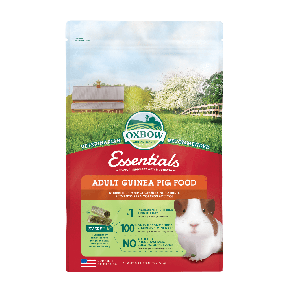 744845-40290_1_Essentials_Adult_Guinea_Pig_5lb_main Oxbow Essentials Adult Guinea Pig Food - Image 1